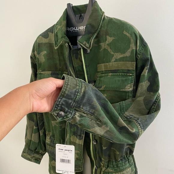 Free people Camo Jacket - Picture 5 of 14